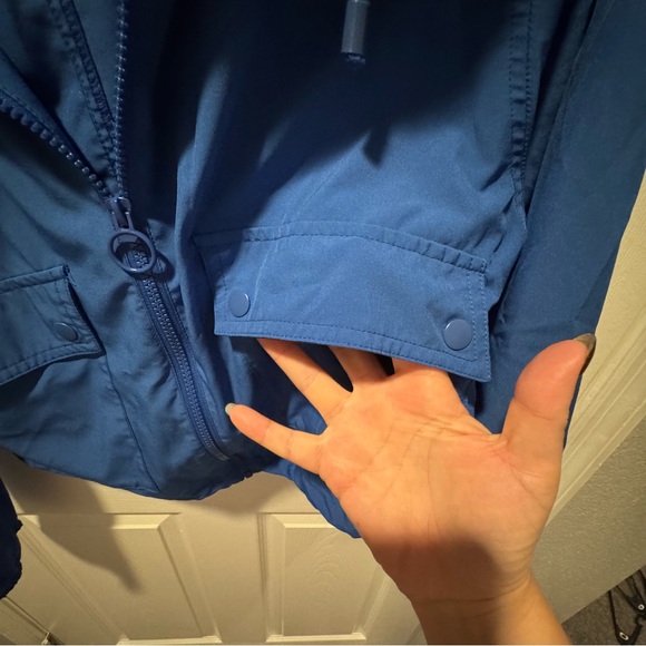 Love Tree Blue Hooded Utility Jacket (Size L)‎ - Picture 5 of 9